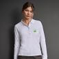 Preview: Ladies' LUXURY LS STRETCH Langarm-Polo mit Firmenlogo bestickt