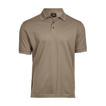 Herren LUXURY STRETCH Polo mit Firmenlogo bestickt