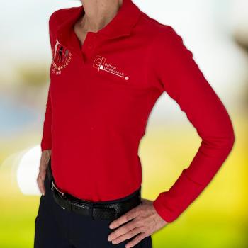 Preview: Besticktes Polohemd mit Logo