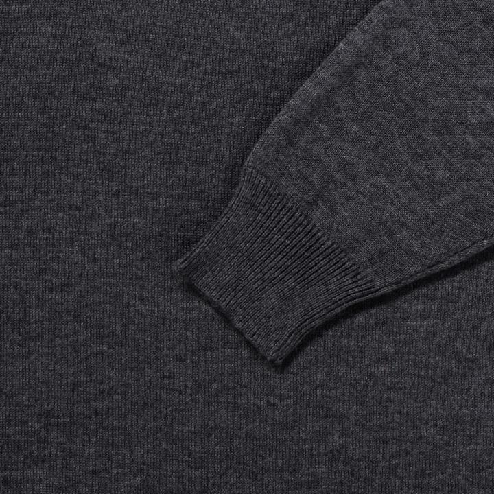 Marine Troyer Baumwolle schwarz, Brust einseitig mit Firmenlogo bestickt